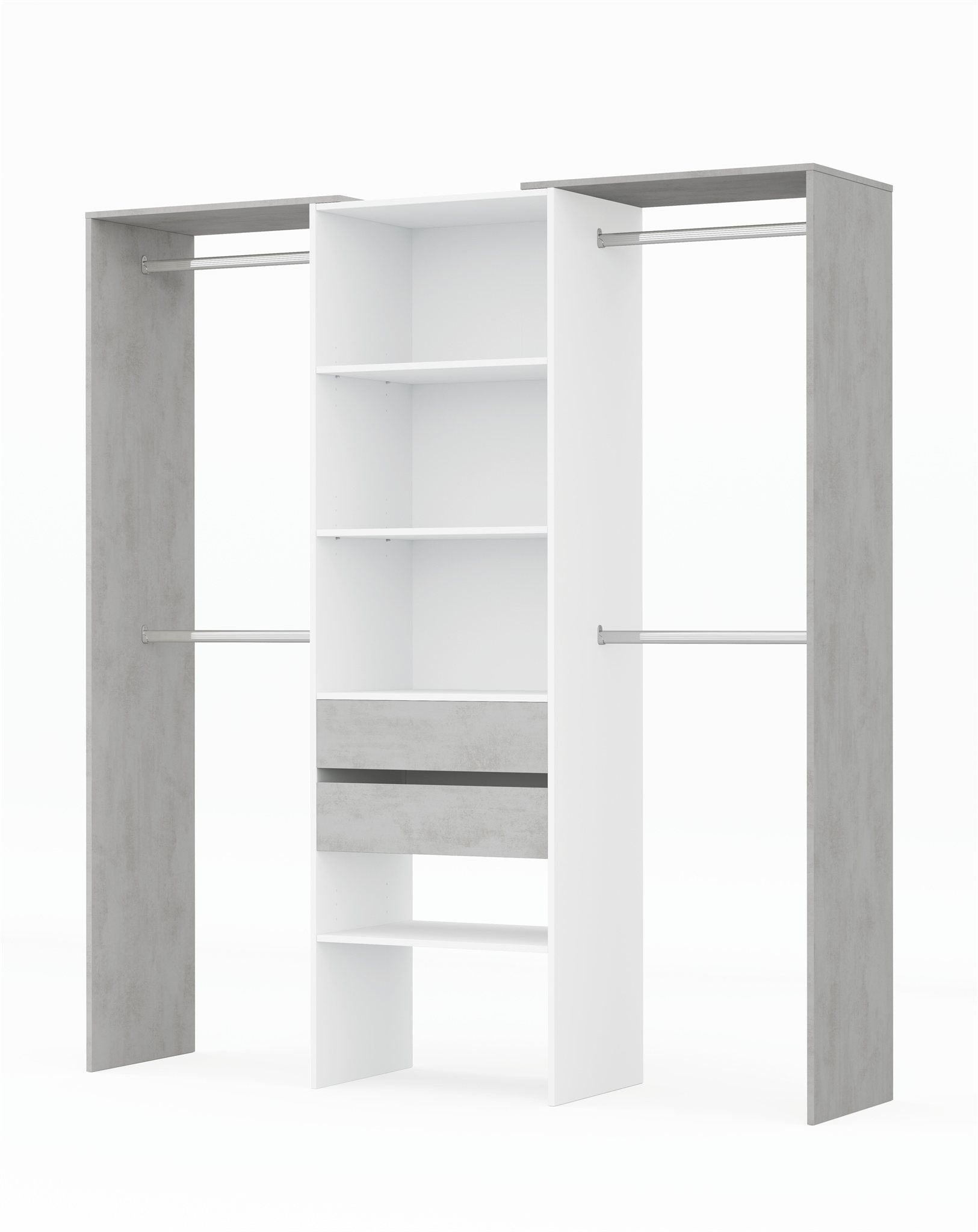 Comprar Armario-Vestidor con Estanteria Jens 179cm online en KitMuebles
