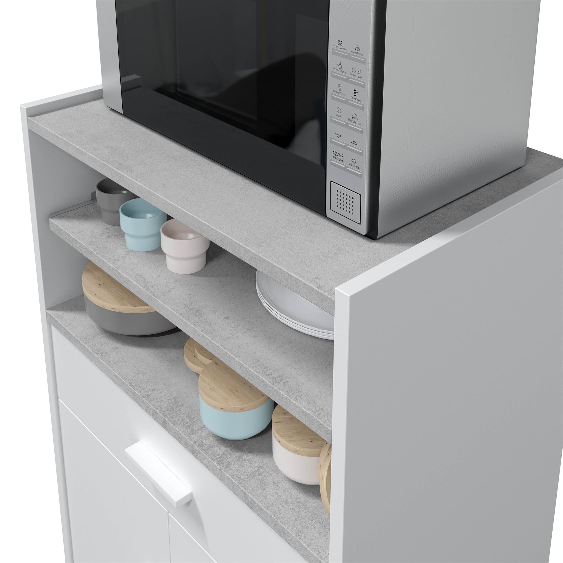 Comprar Mueble Microondas Tidy online en KitMuebles