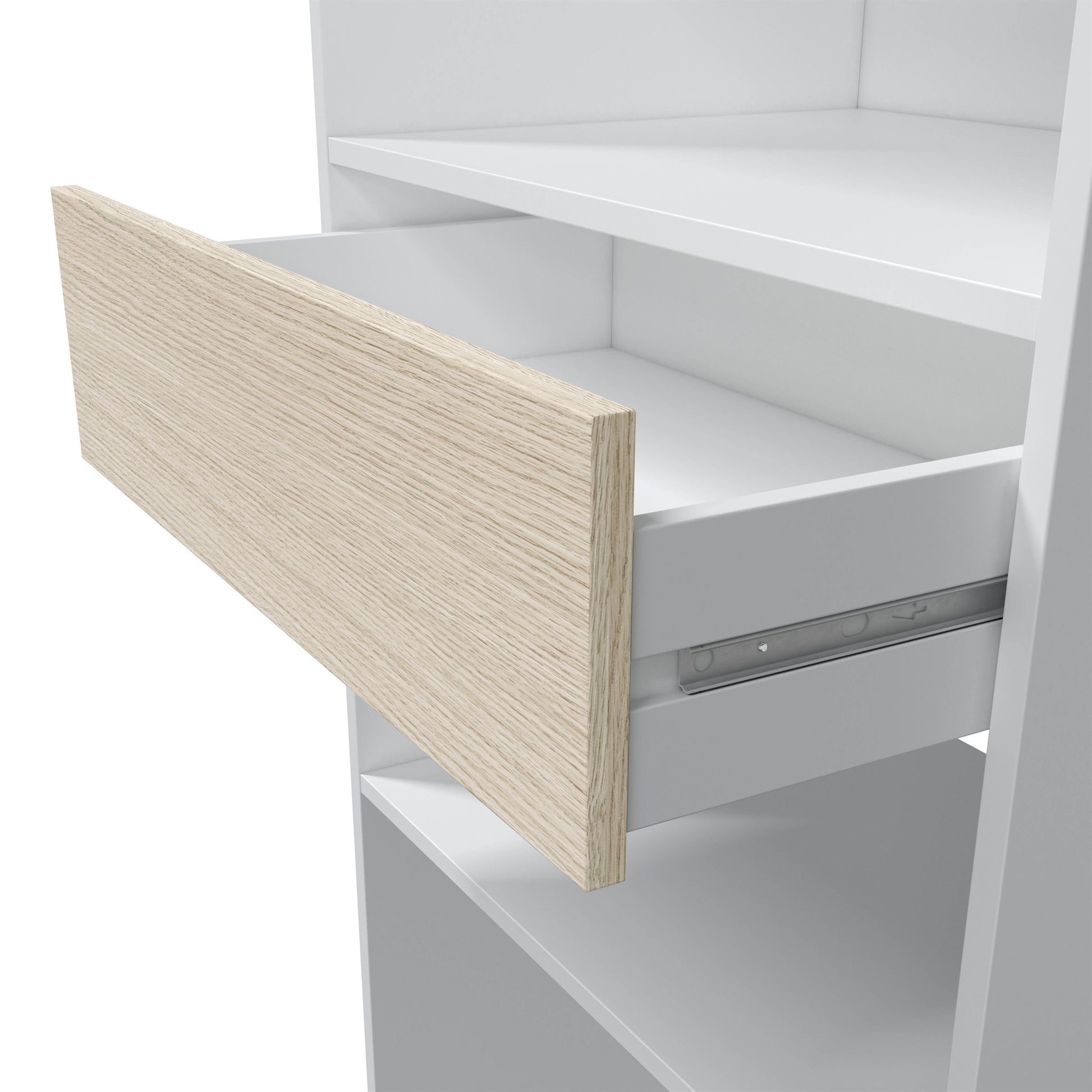 Comprar Armario-Vestidor con Estantería Luka online en KitMuebles