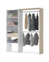 Comprar Armario-Vestidor con Estantería Luka online en KitMuebles