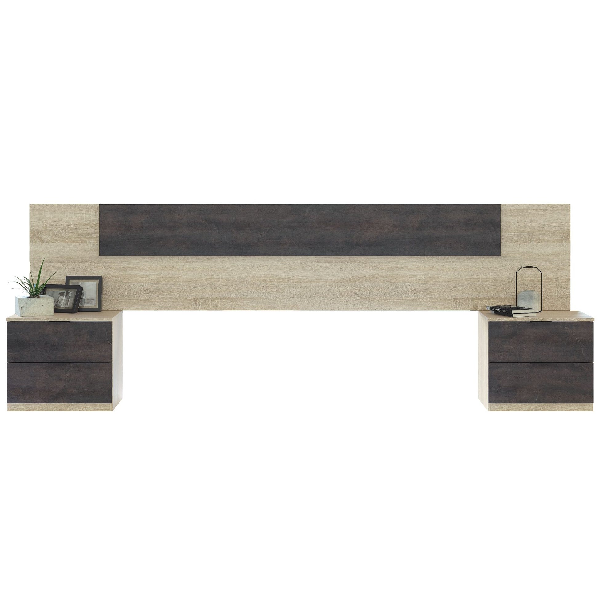 Cabezal y 2 Mesitas Alaya