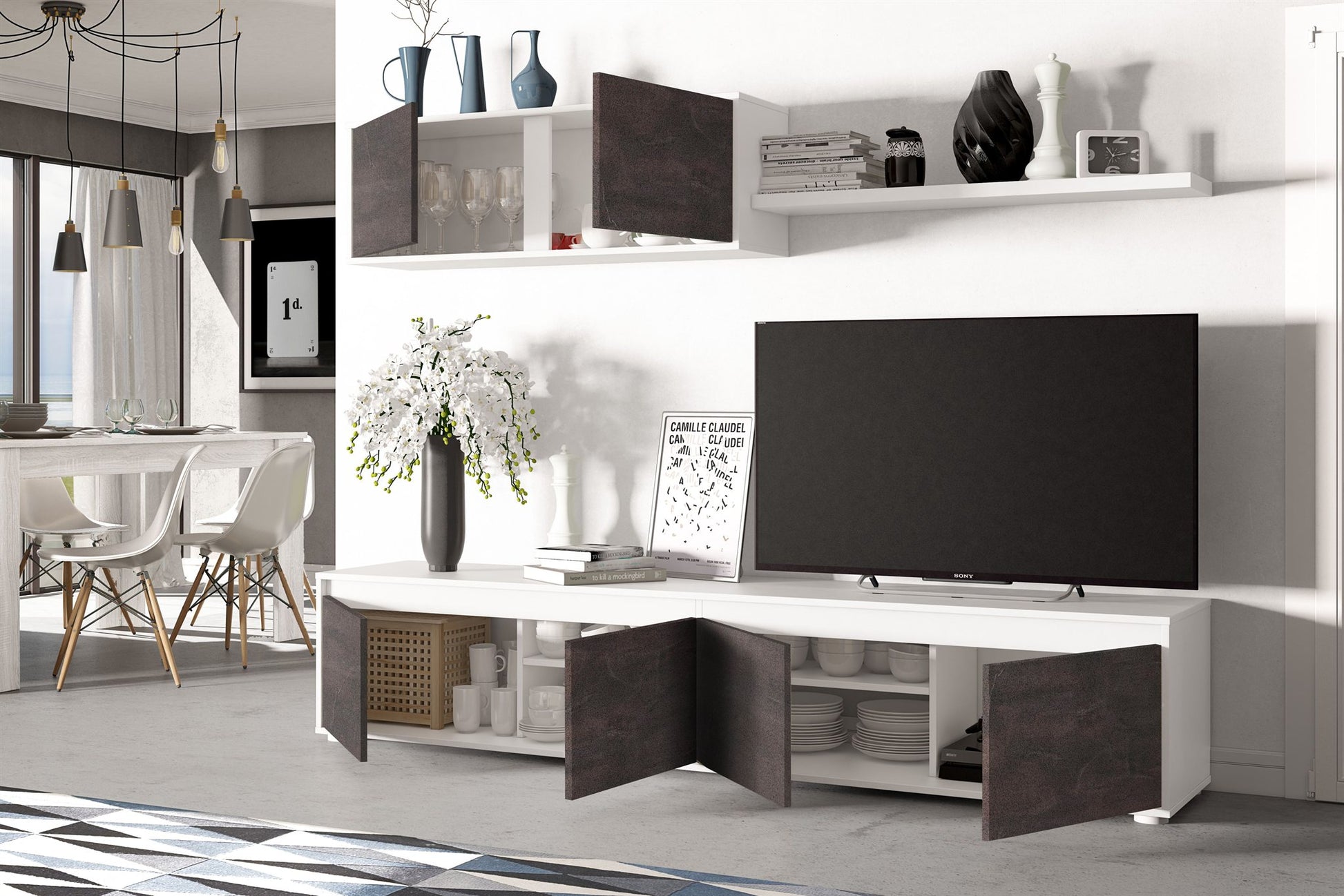 Comprar Mueble de TV Alida online en KitMuebles