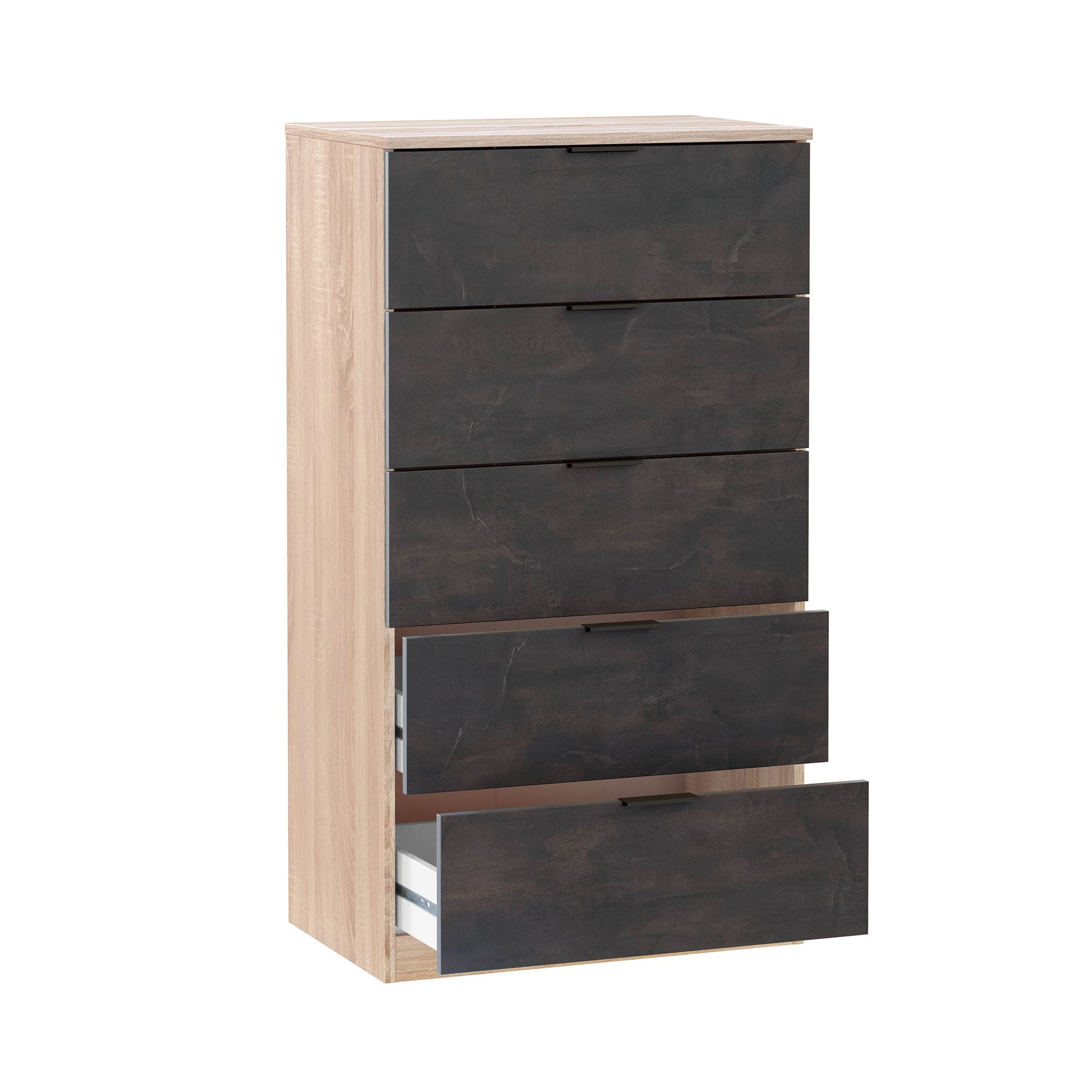 Comprar Cómoda 5 Cajones Raul online en KitMuebles