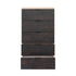 Comprar Cómoda 5 Cajones Raul online en KitMuebles