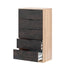 Comprar Cómoda 5 Cajones Raul online en KitMuebles