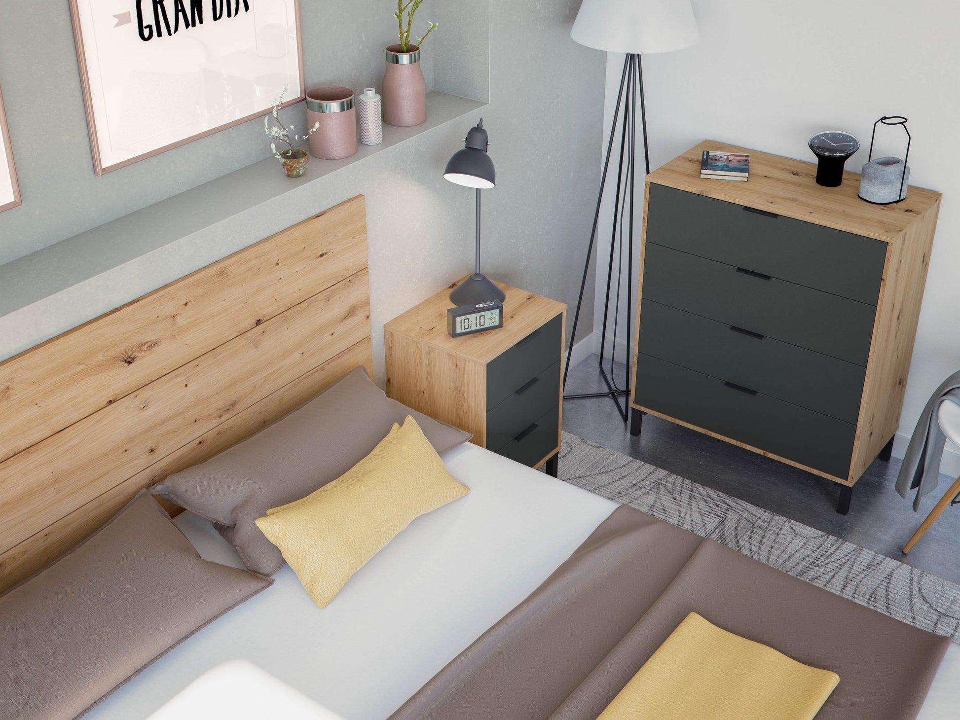 Cabezal con Mesitas Viggo