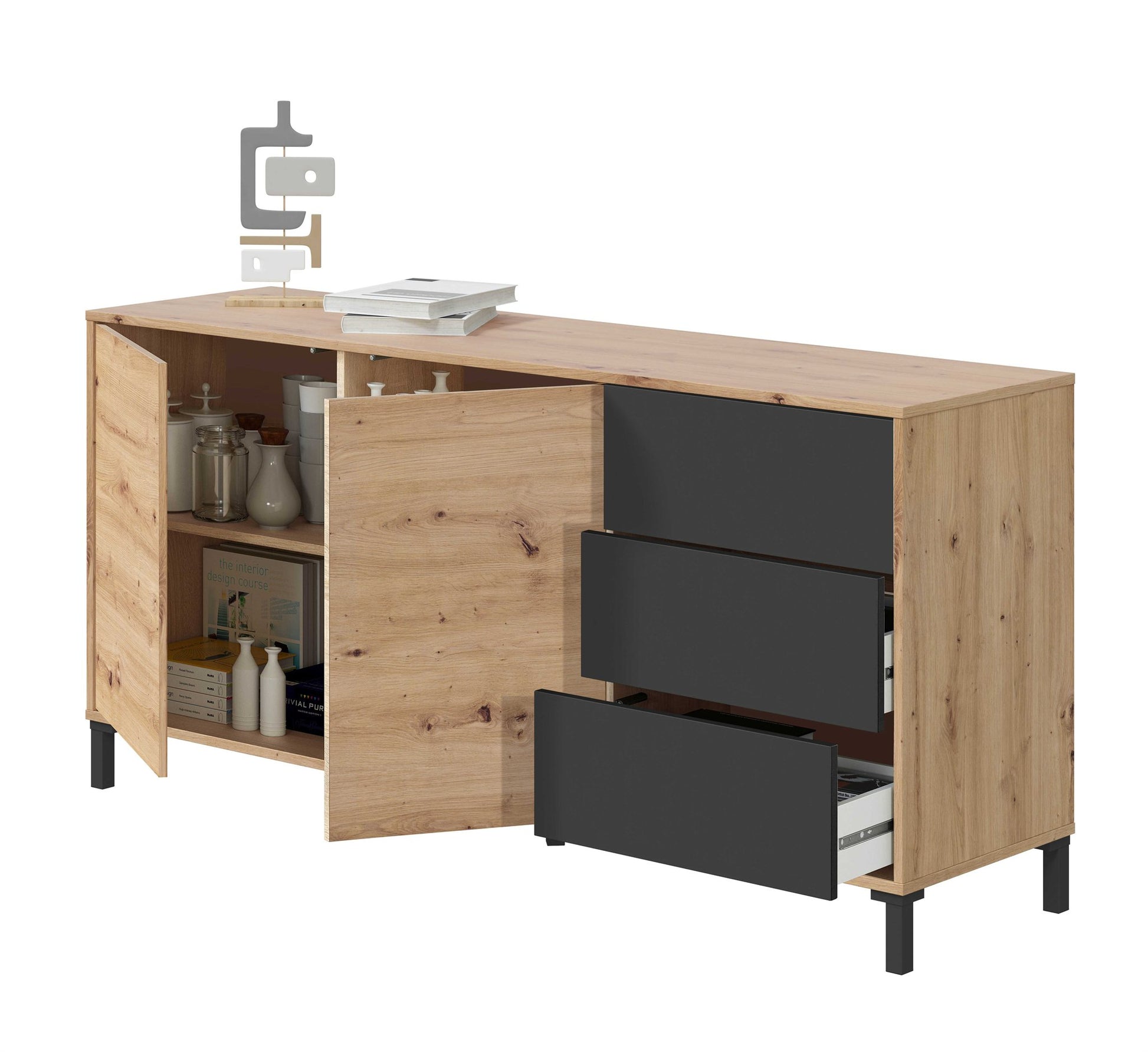 Comprar Aparador Brooklyn online en KitMuebles
