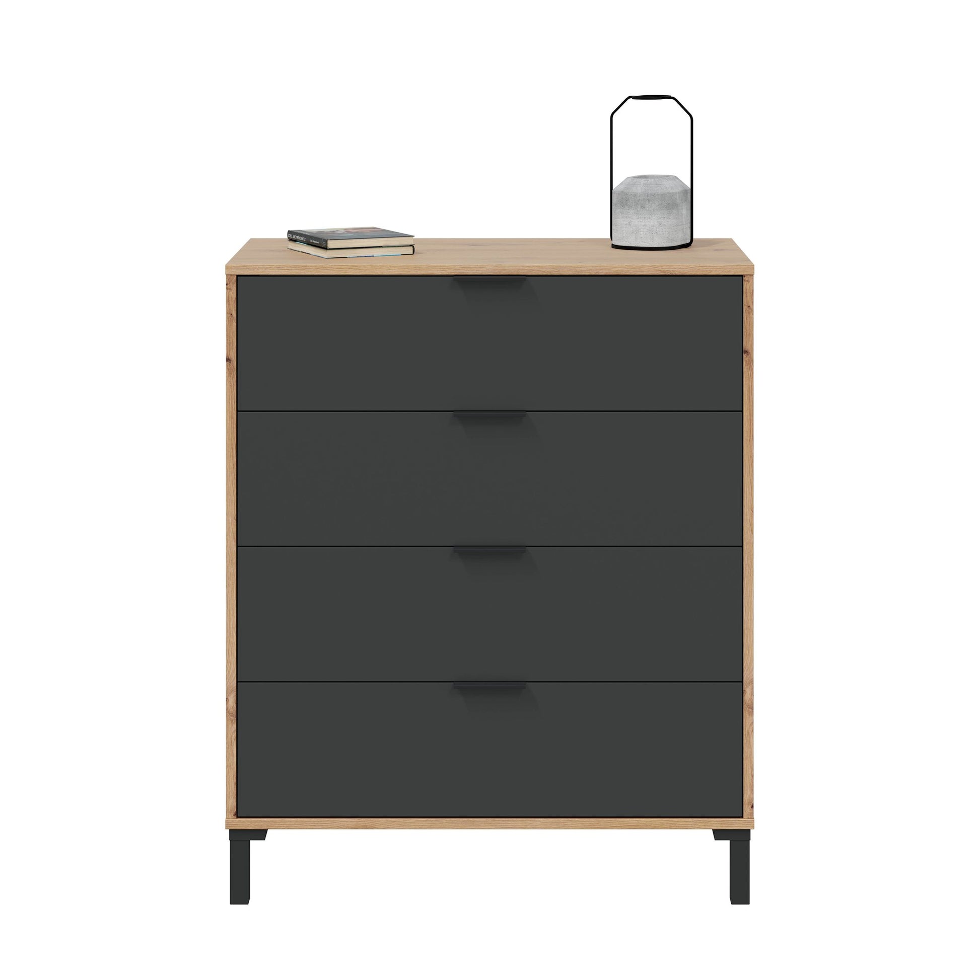 Comprar Cómoda 4 Cajones Viggo online en KitMuebles