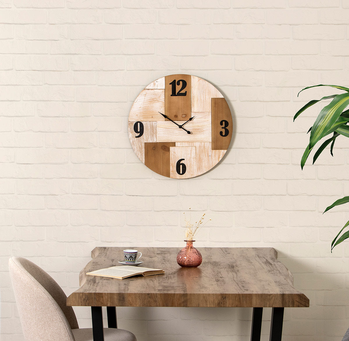 Reloj Patchwork 50cm