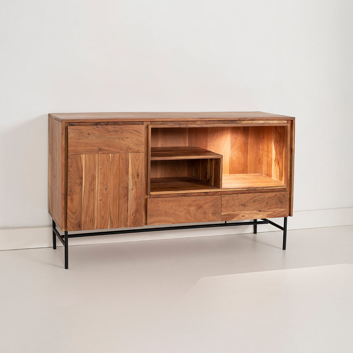 Aparador Acacia 140x40x80cm