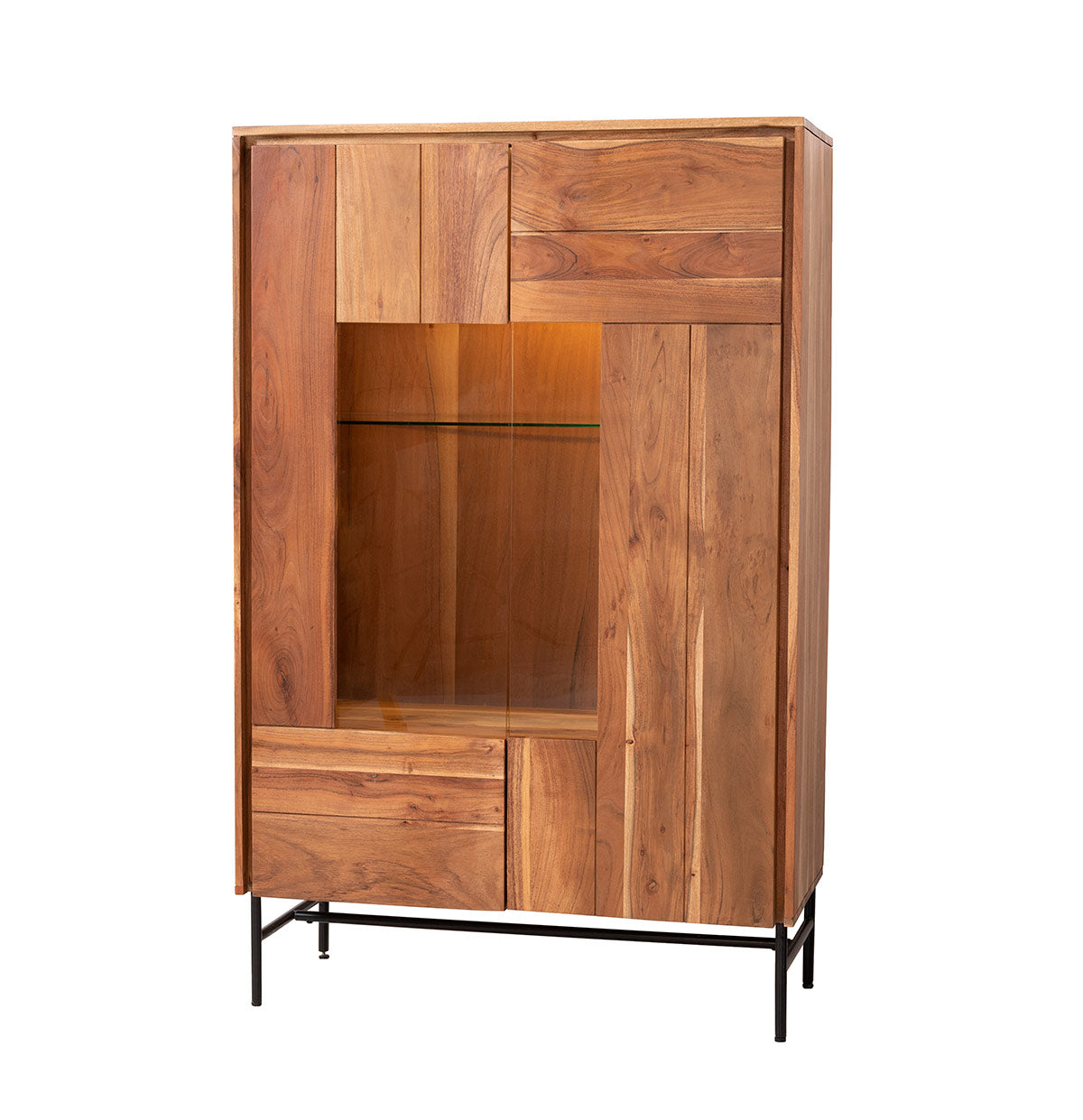 Comprar Aparador Vertical Acacia 150x96x40cm online en KitMuebles