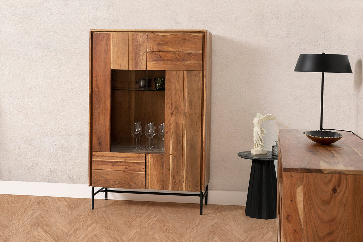 Comprar Aparador Vertical Acacia 150x96x40cm online en KitMuebles