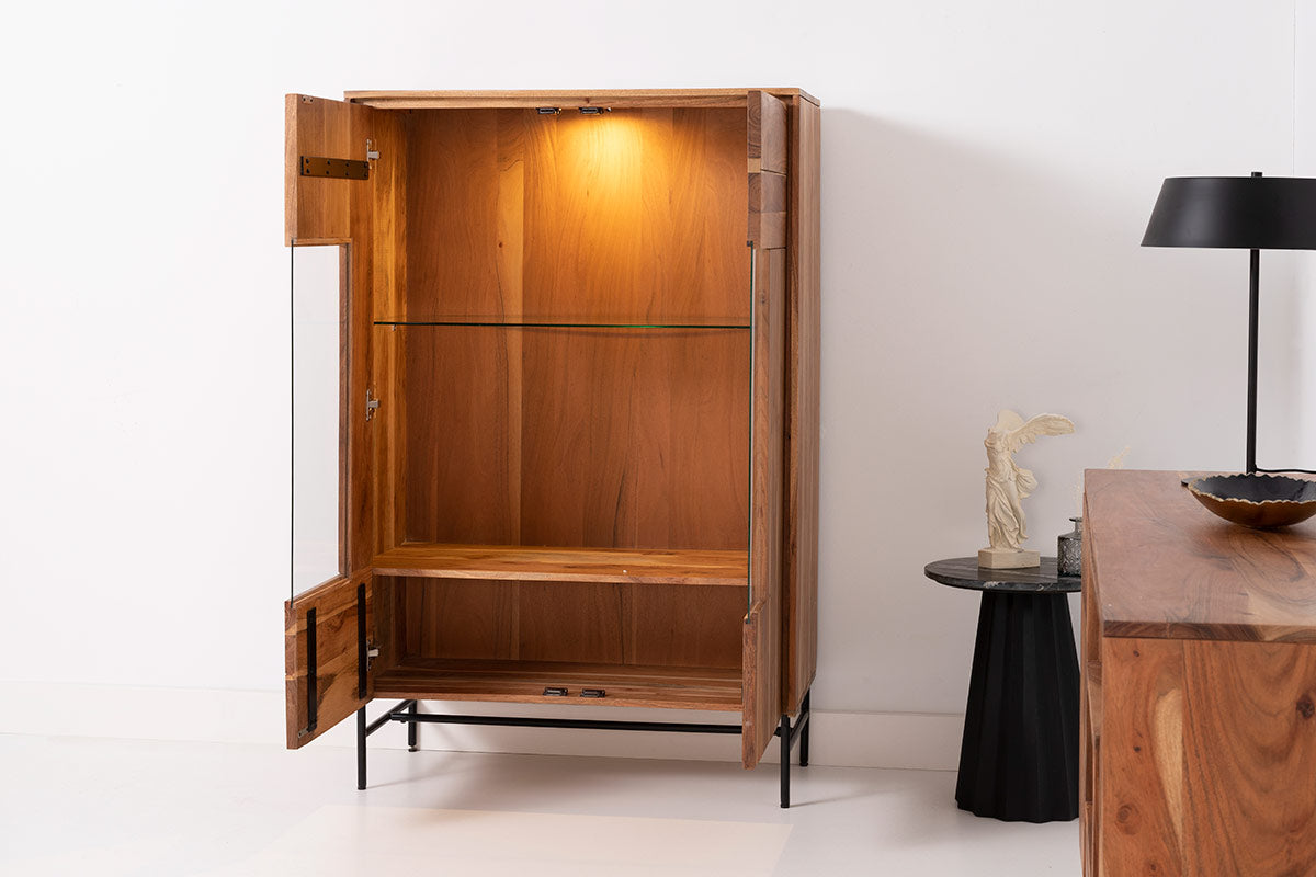 Comprar Aparador Vertical Acacia 150x96x40cm online en KitMuebles