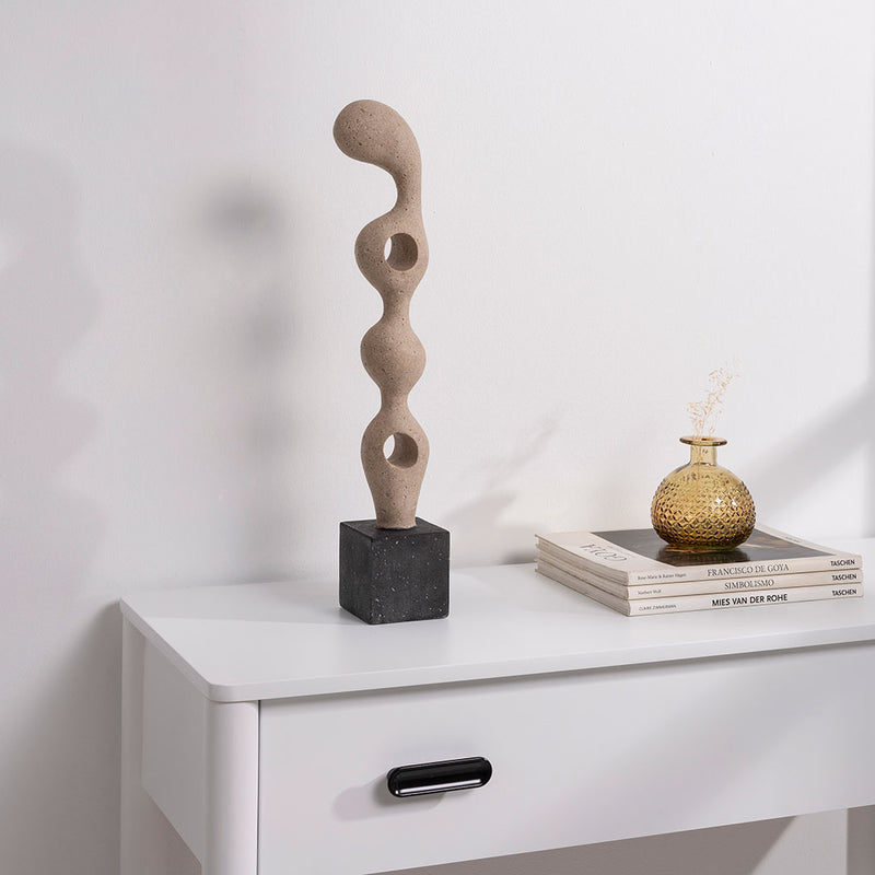 Escultura Totem 12x51x8cm