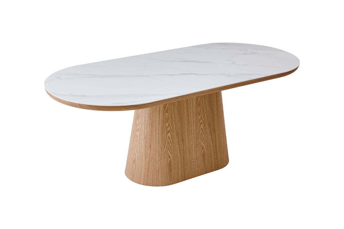 Comprar Mesa Fija Ovala 200x90x75cm online en KitMuebles