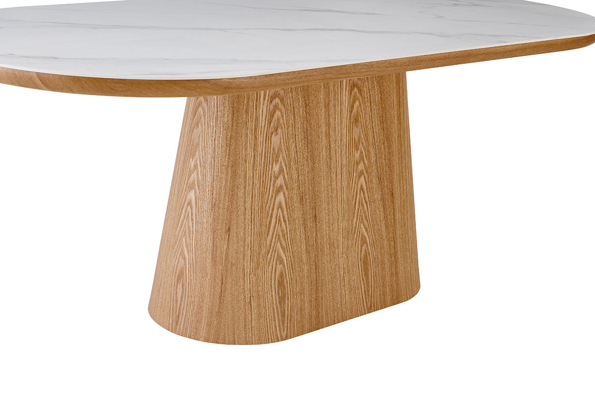 Comprar Mesa Fija Ovala 200x90x75cm online en KitMuebles