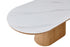 Comprar Mesa Fija Ovala 200x90x75cm online en KitMuebles