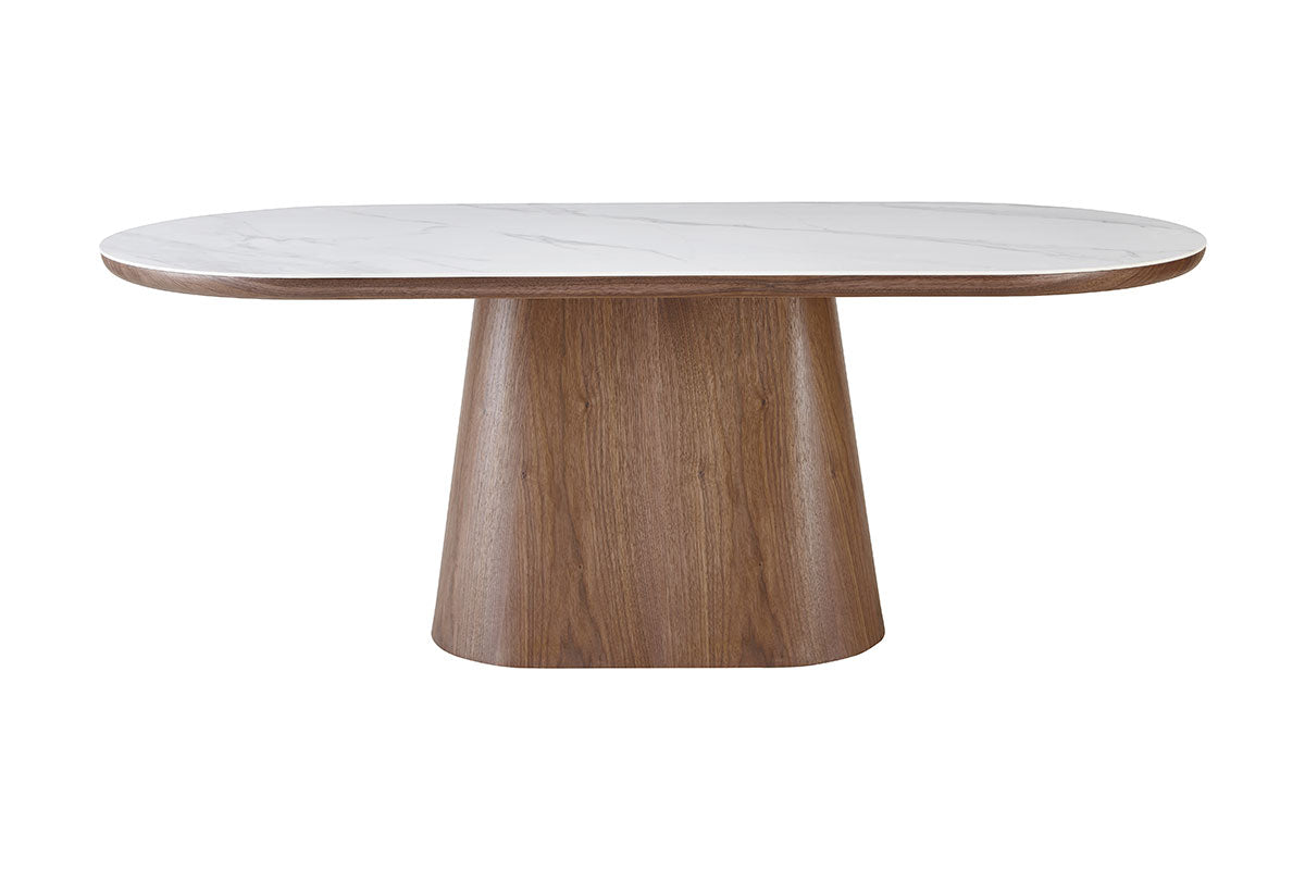 Comprar Mesa Fija Ovala 200x90x75cm online en KitMuebles