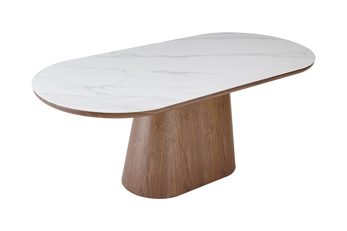 Comprar Mesa Fija Ovala 200x90x75cm online en KitMuebles