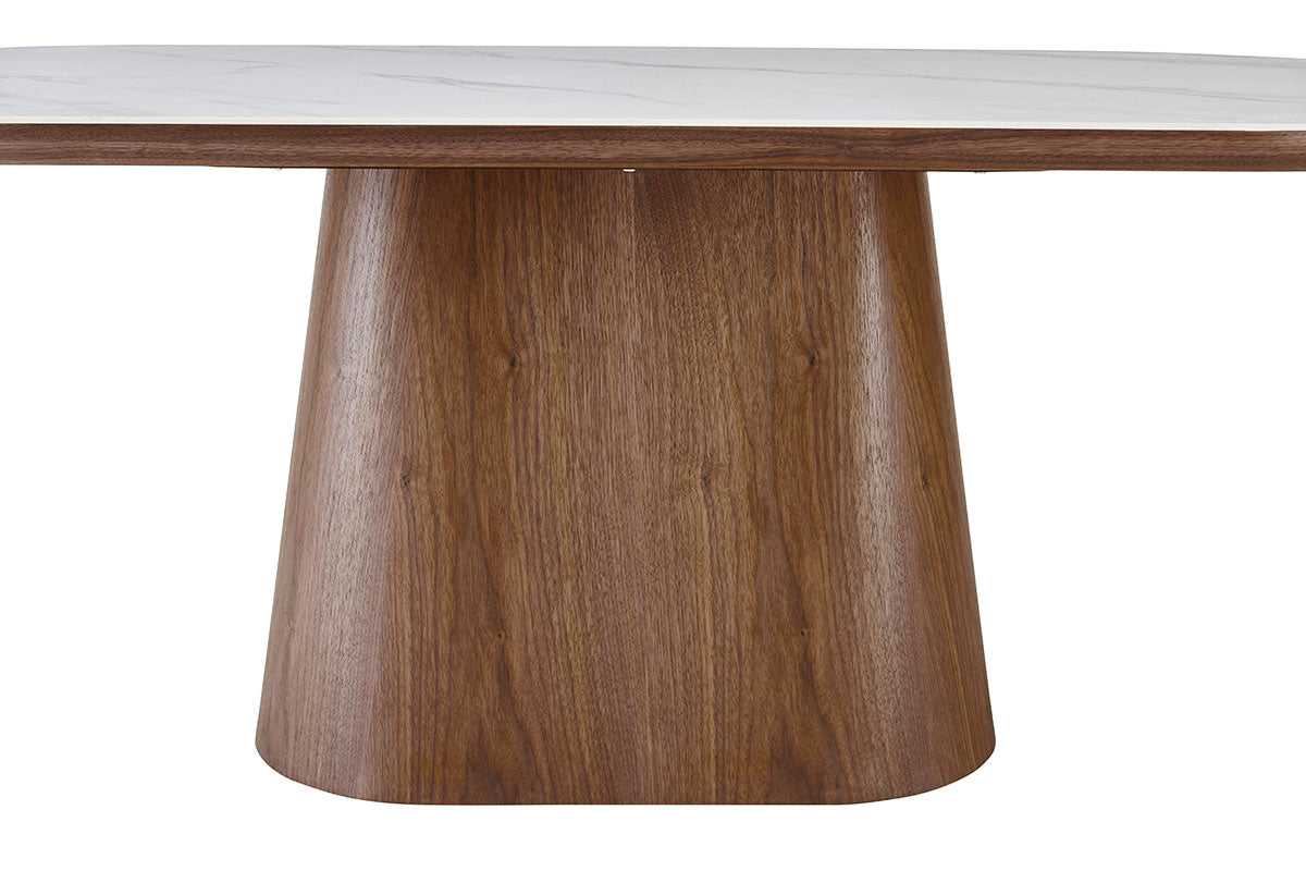 Comprar Mesa Fija Ovala 200x90x75cm online en KitMuebles