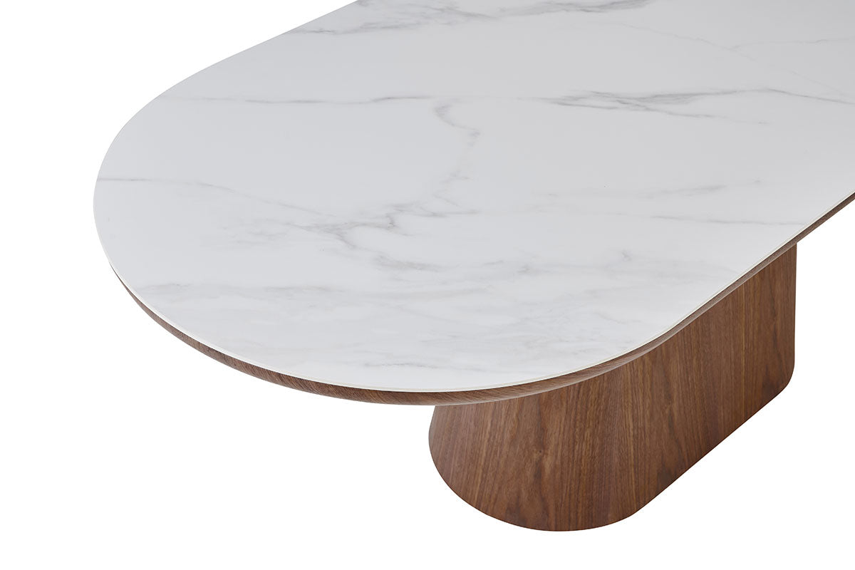 Comprar Mesa Fija Ovala 200x90x75cm online en KitMuebles