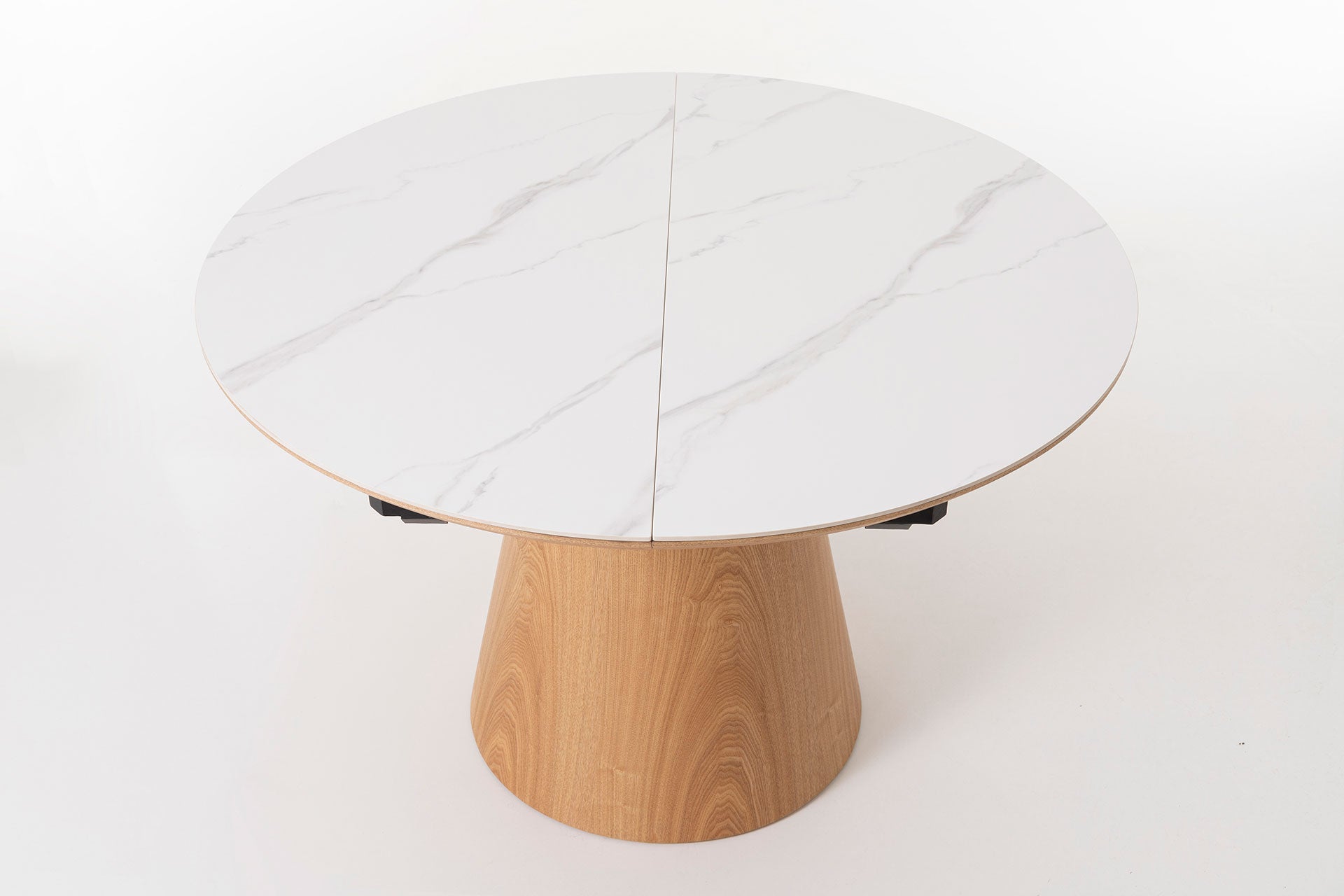 Comprar Mesa Extensible Sira Ø120-160x76cm online en KitMuebles