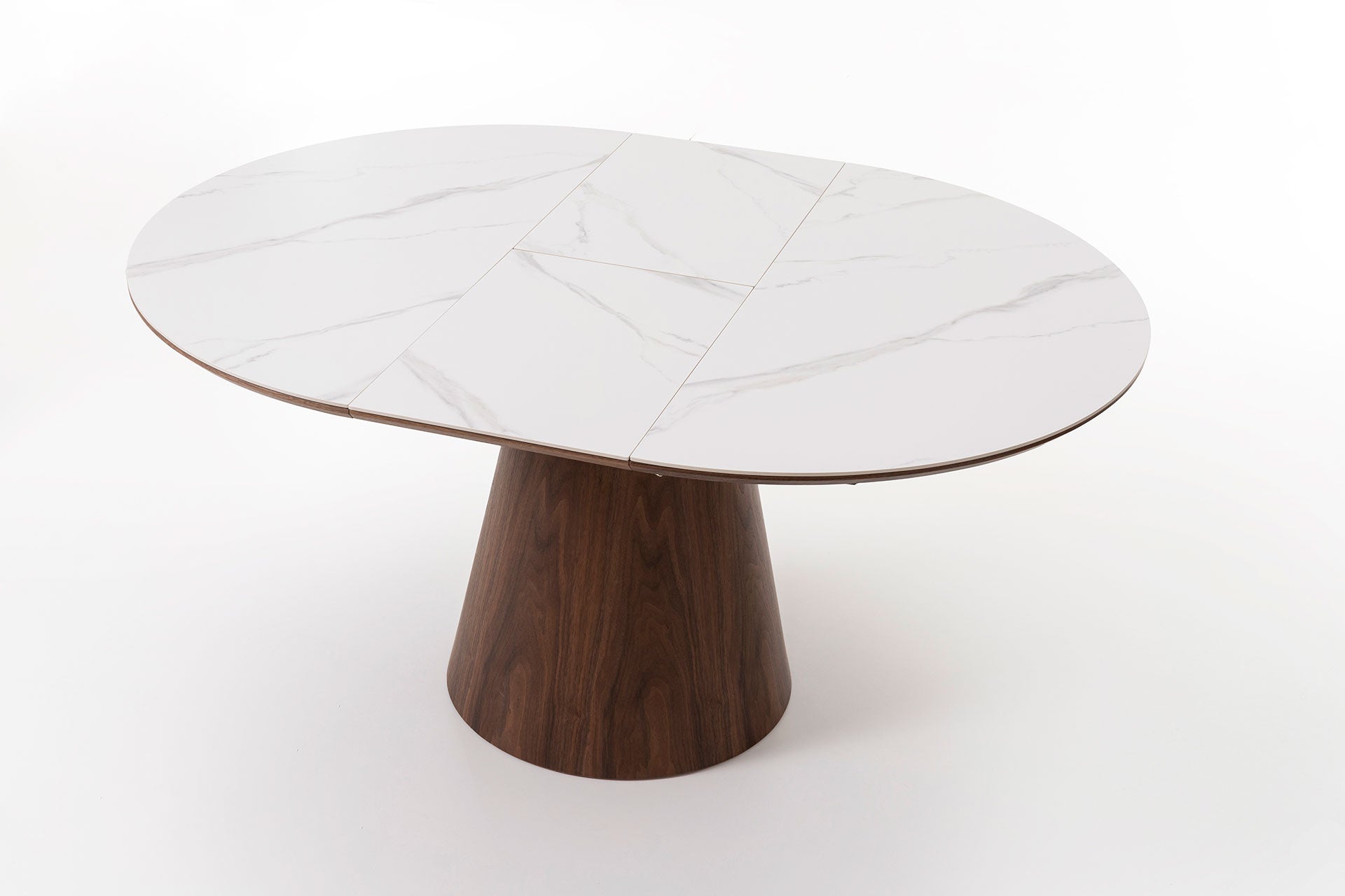 Comprar Mesa Extensible Sira Ø120-160x76cm online en KitMuebles