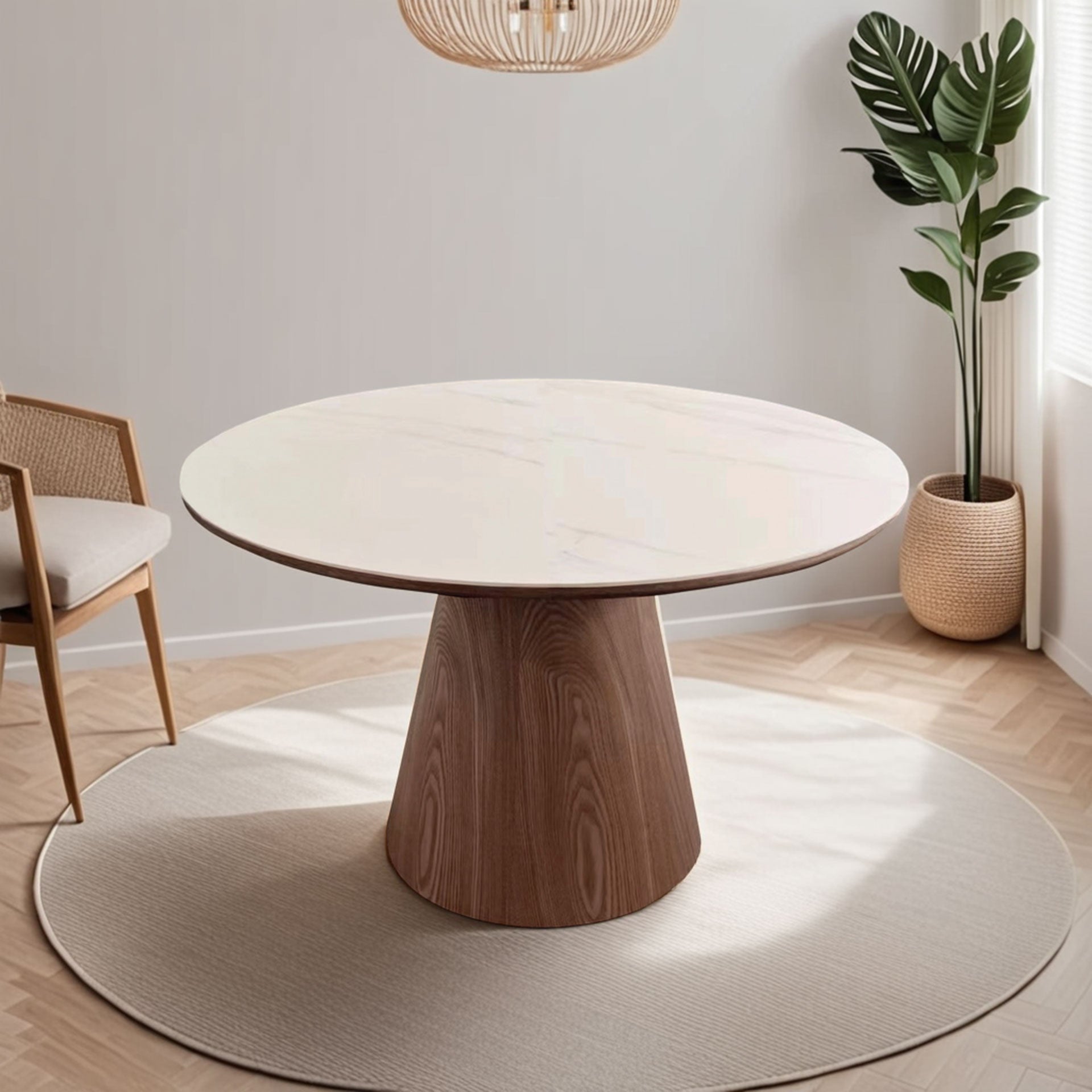 Comprar Mesa Fija Nora Ø120x76cm online en KitMuebles
