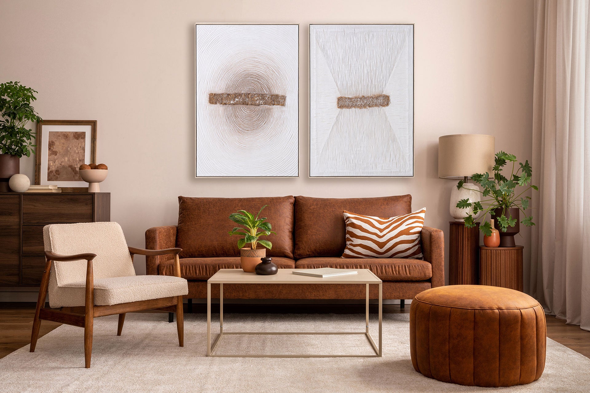 Set 2 Cuadros Mantra 120x80cm