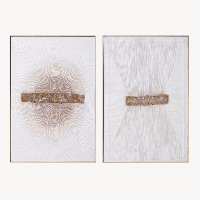 Set 2 Cuadros Mantra 120x80cm
