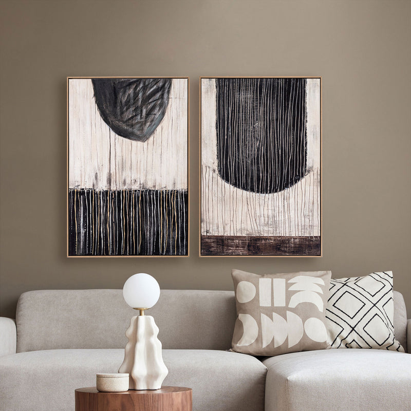 Set 2 Cuadros Rune 60x90cm