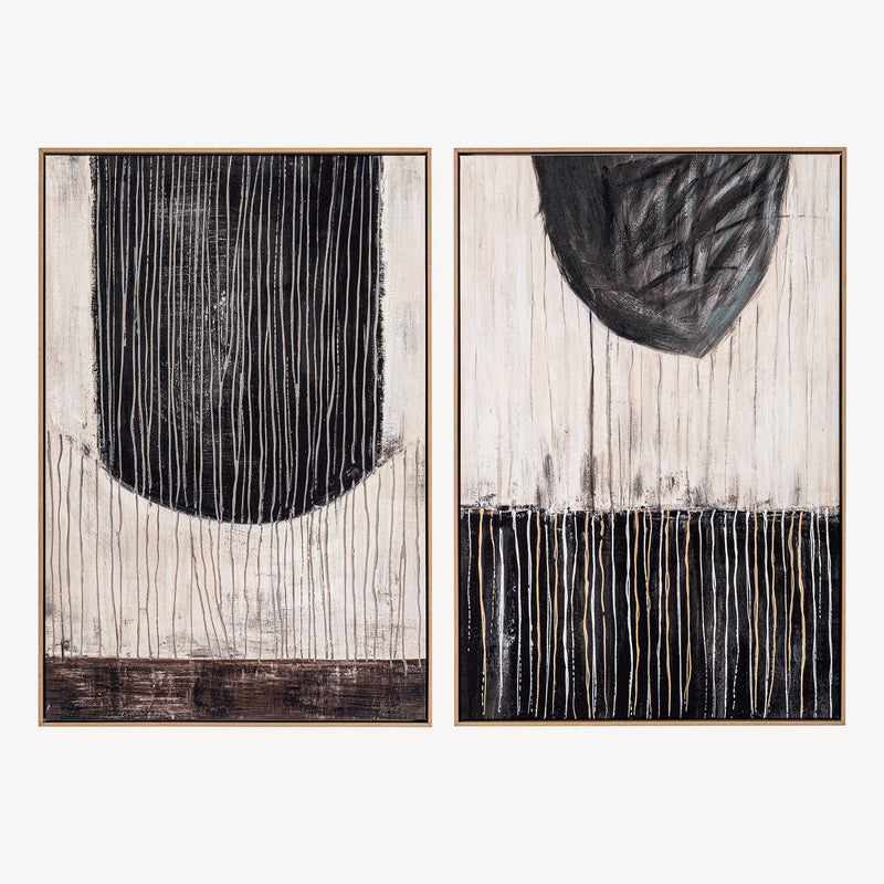 Set 2 Cuadros Rune 60x90cm