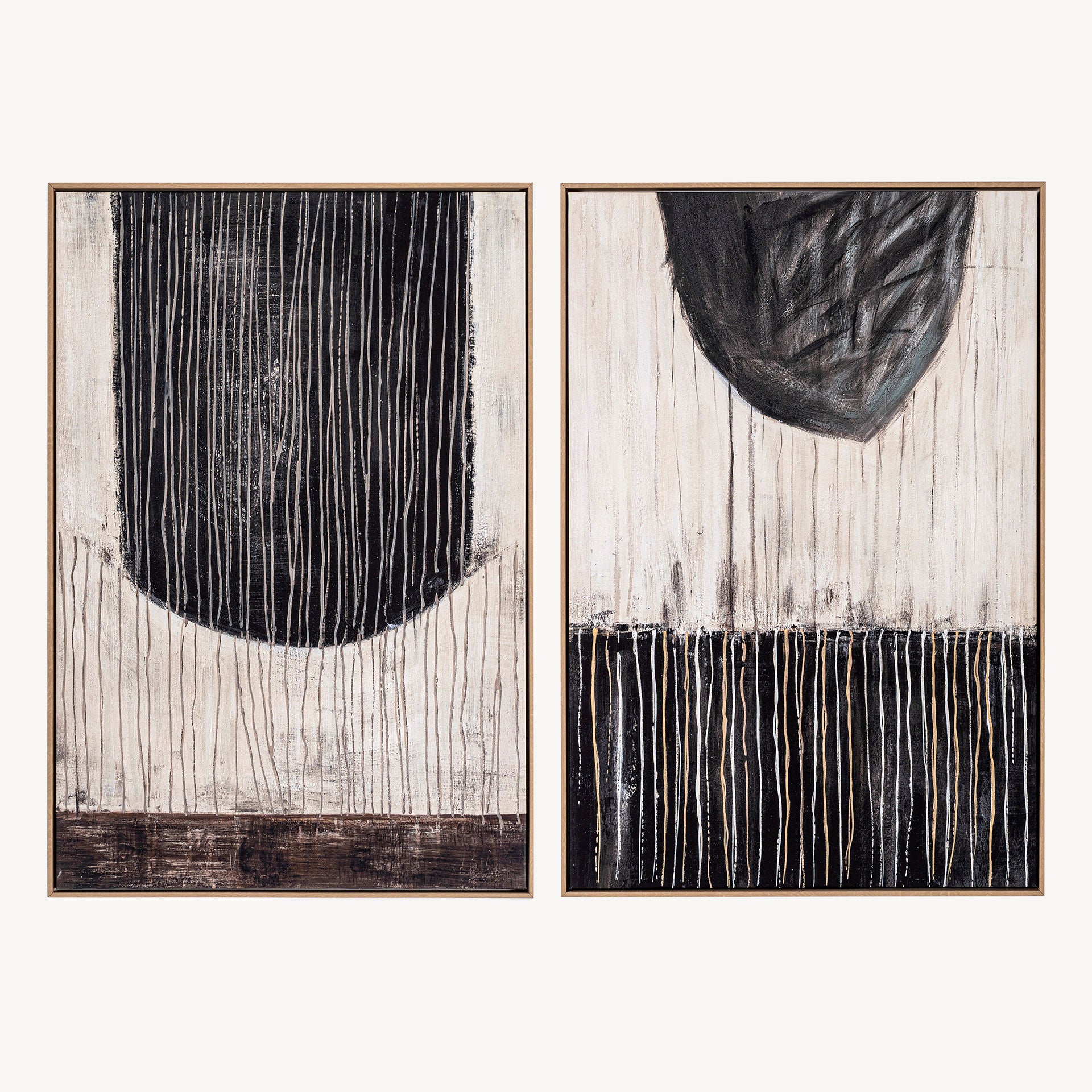 Set 2 Cuadros Rune 60x90cm