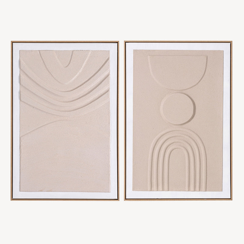 Set 2 Cuadros Arcadia 60x90cm