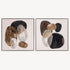 Comprar Set 2 Cuadros Agate 80x80cm online en KitMuebles