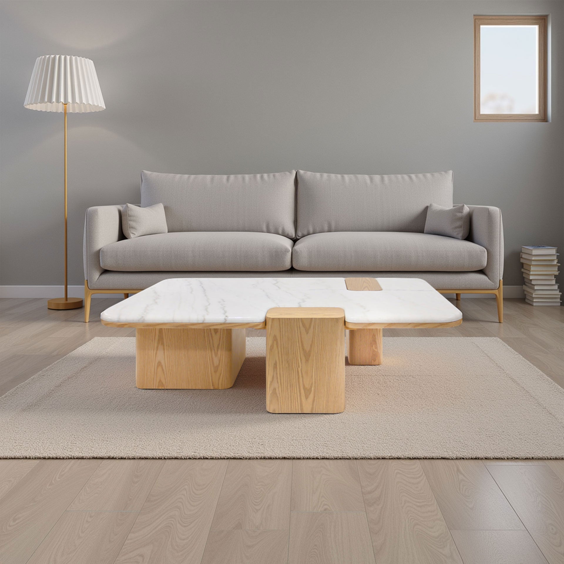 Mesa de Centro Delfos 120x70x31cm