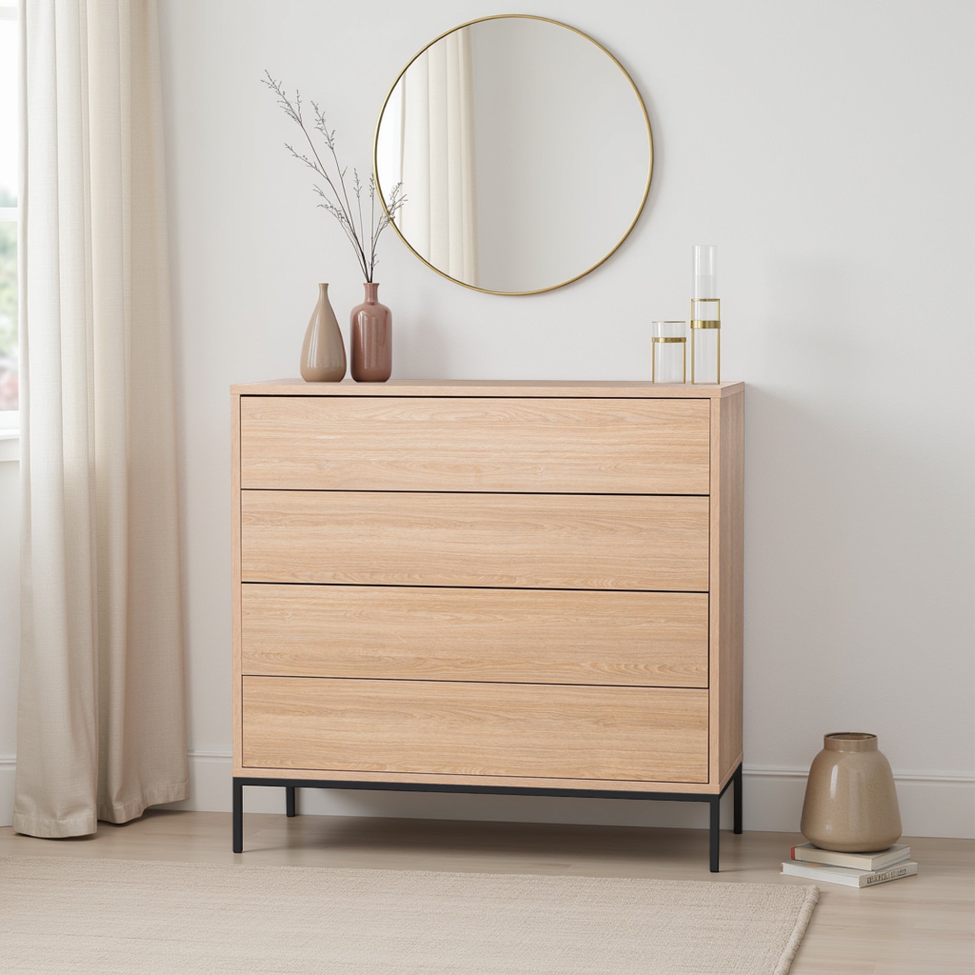 Comoda Glimmer XL 100x95x40cm