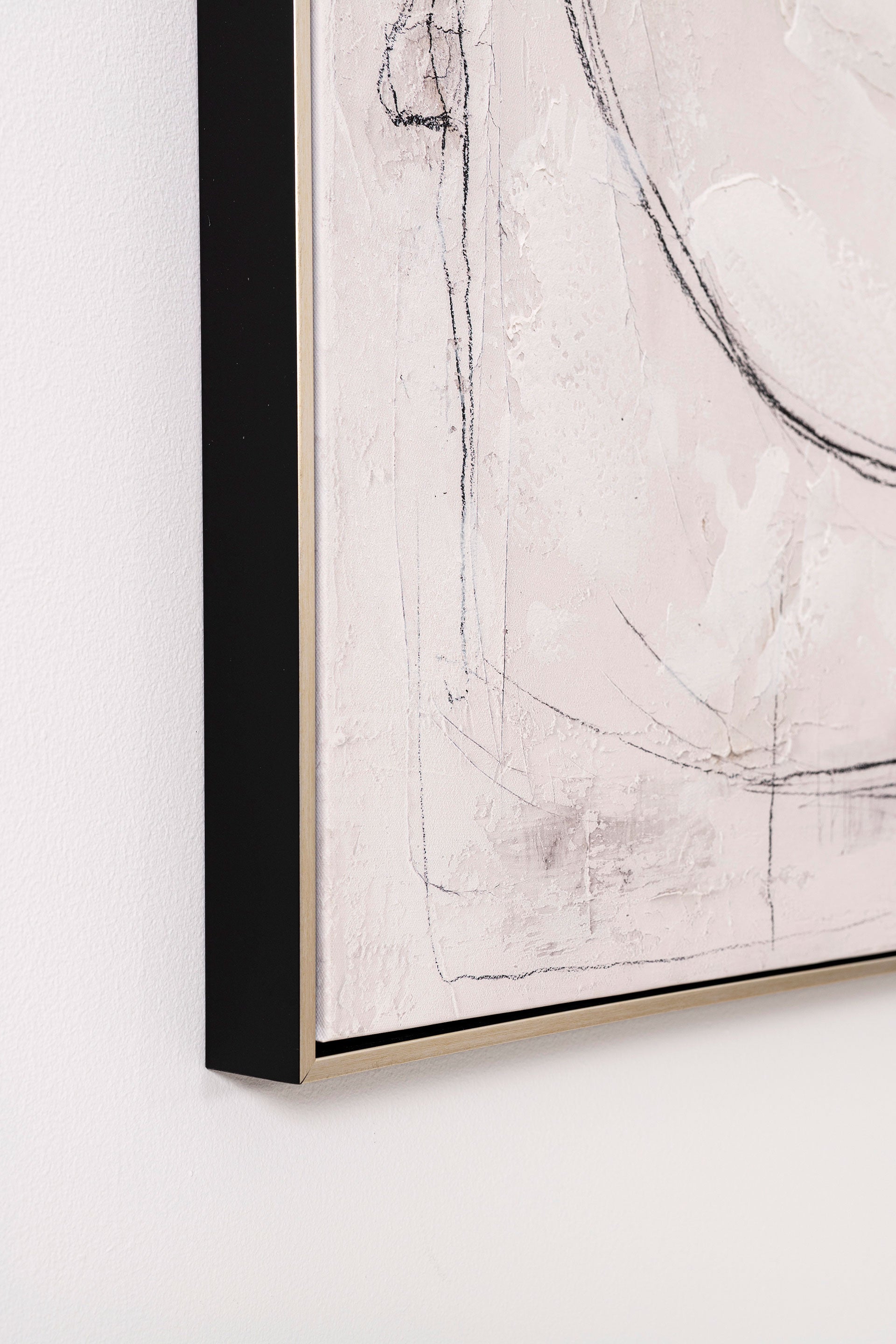 Set de 2 cuadros Marble minimalistas 60x90cm. Arte abstracto contemporáneo en lienzo con marco de madera. Ideal salón o dormitorio.