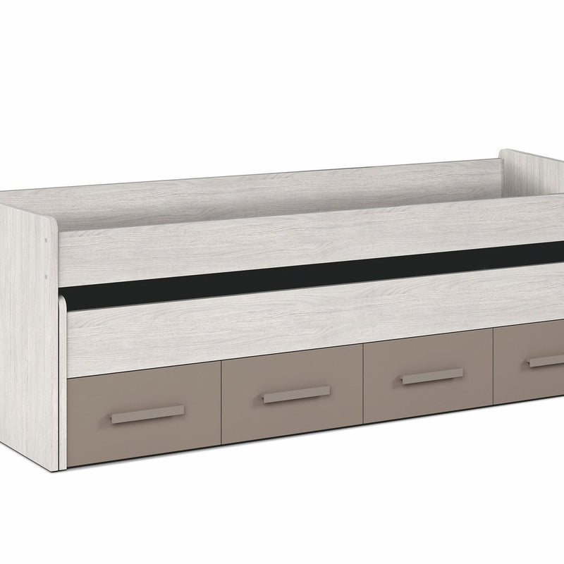 Cama Doble con 2 Cajones y Somier Ares Plus