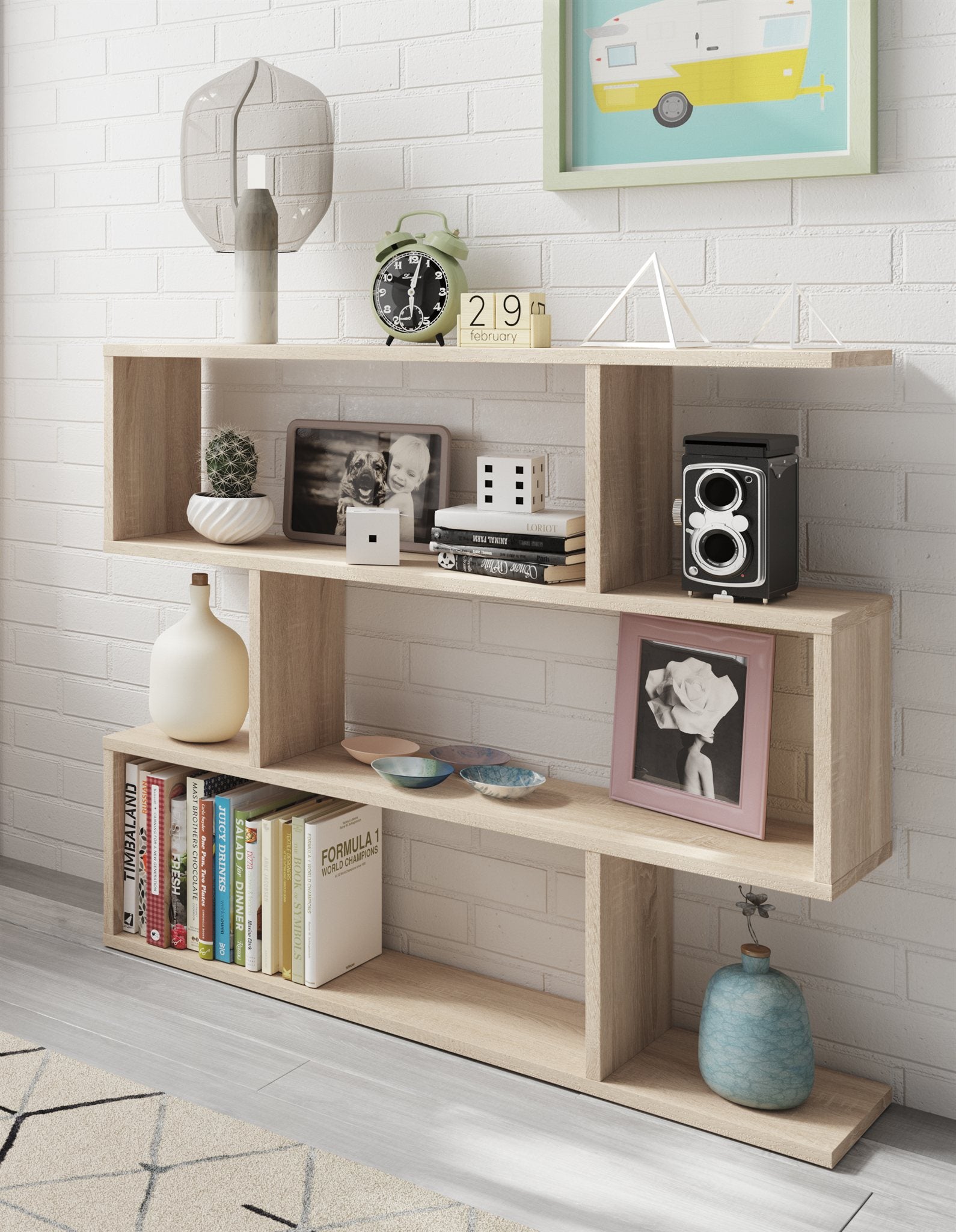Comprar Estantería Baja Athena online en KitMuebles