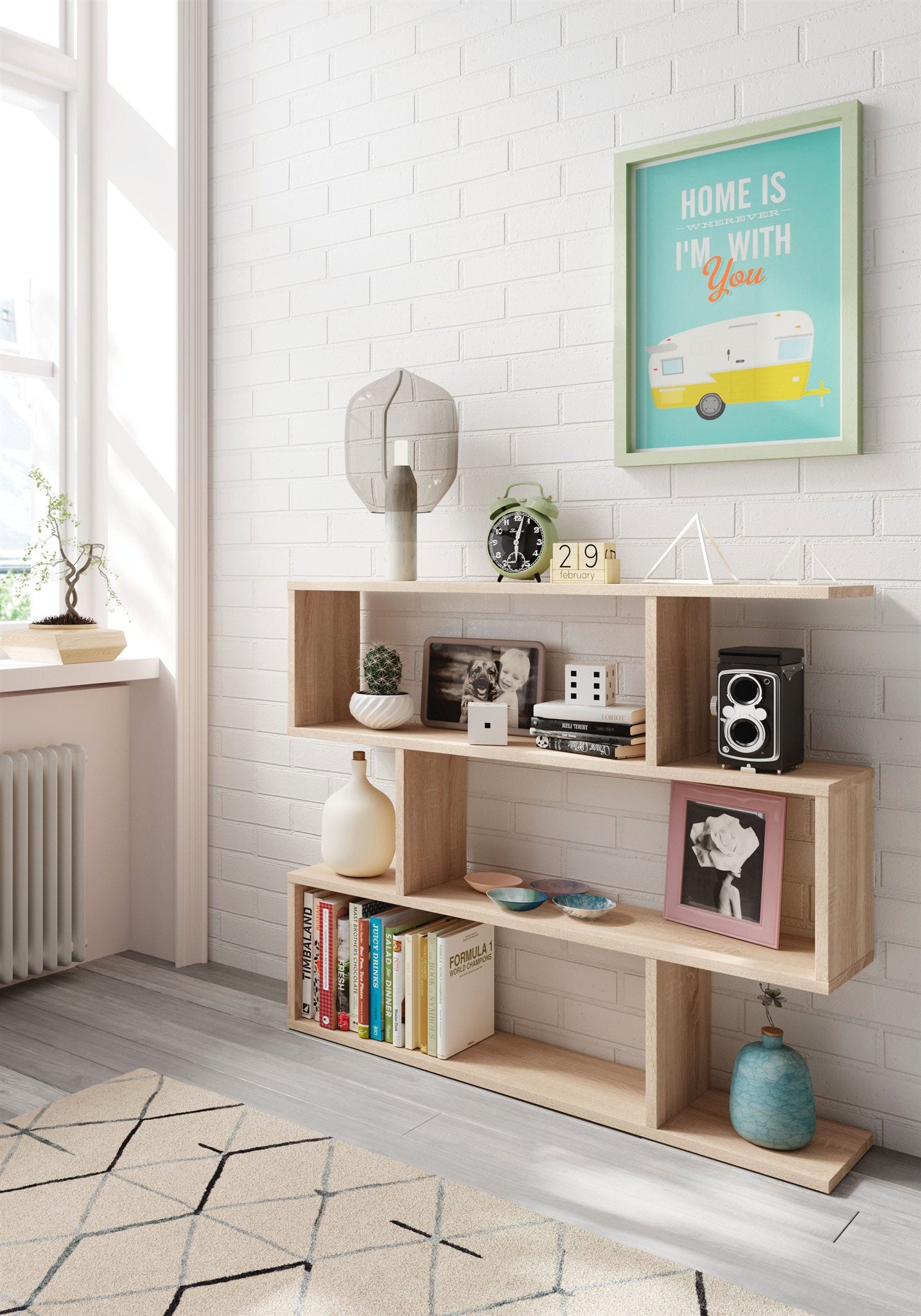 Comprar Estantería Baja Athena online en KitMuebles