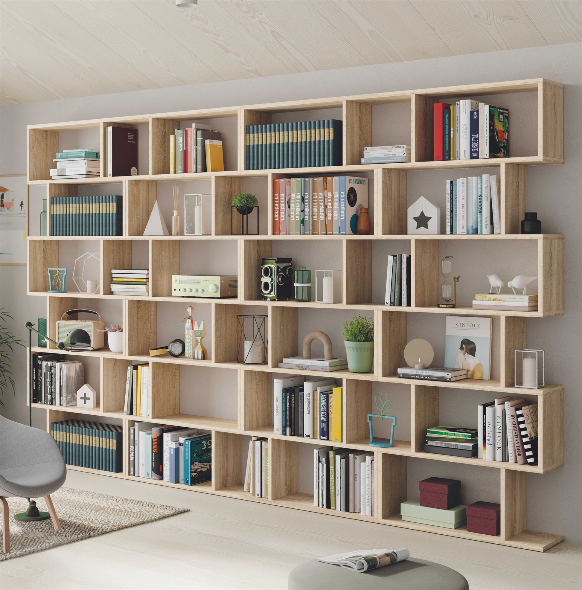 Comprar Estantería Alta Athena online en KitMuebles