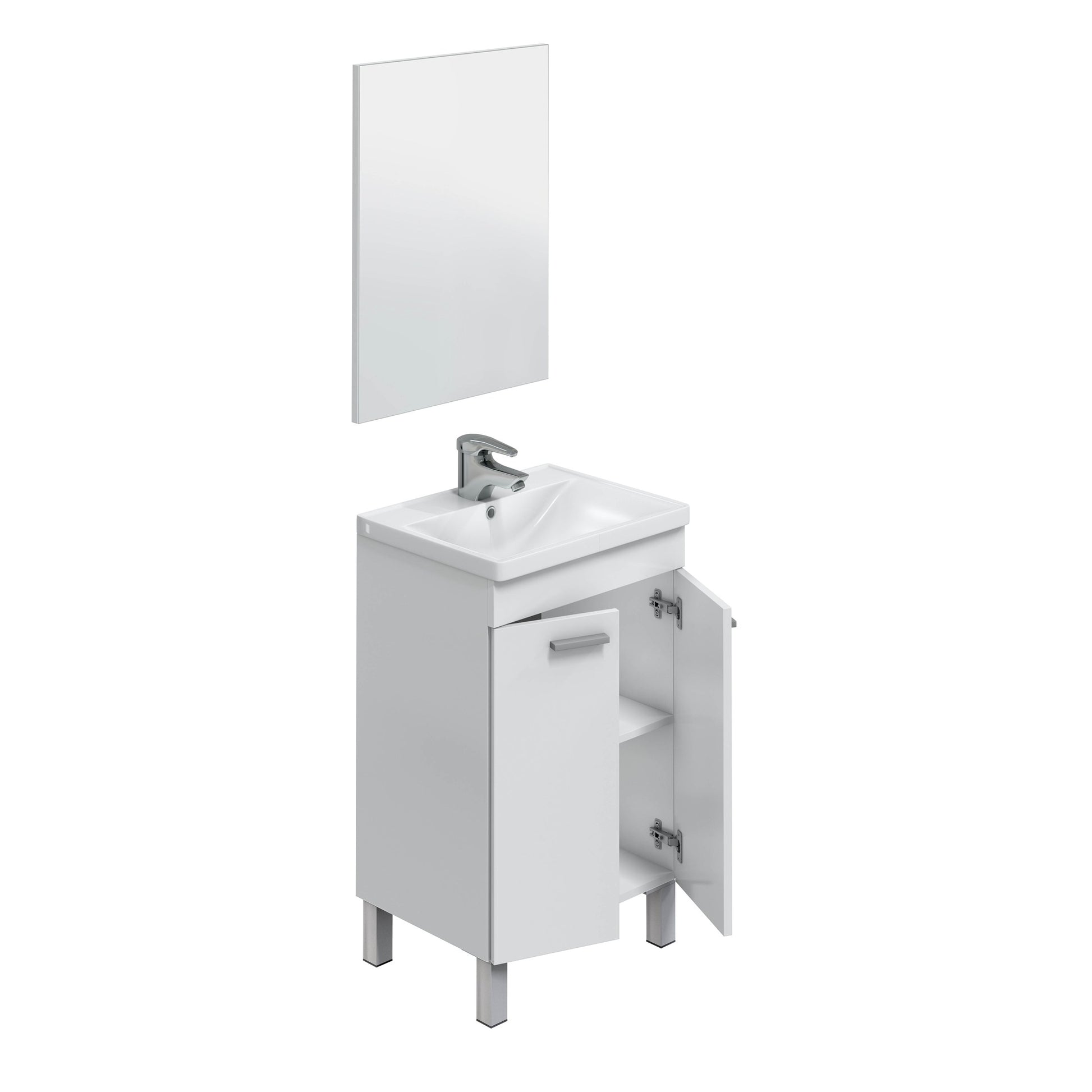Comprar Mueble Lavabo con Espejo Koncept online en KitMuebles