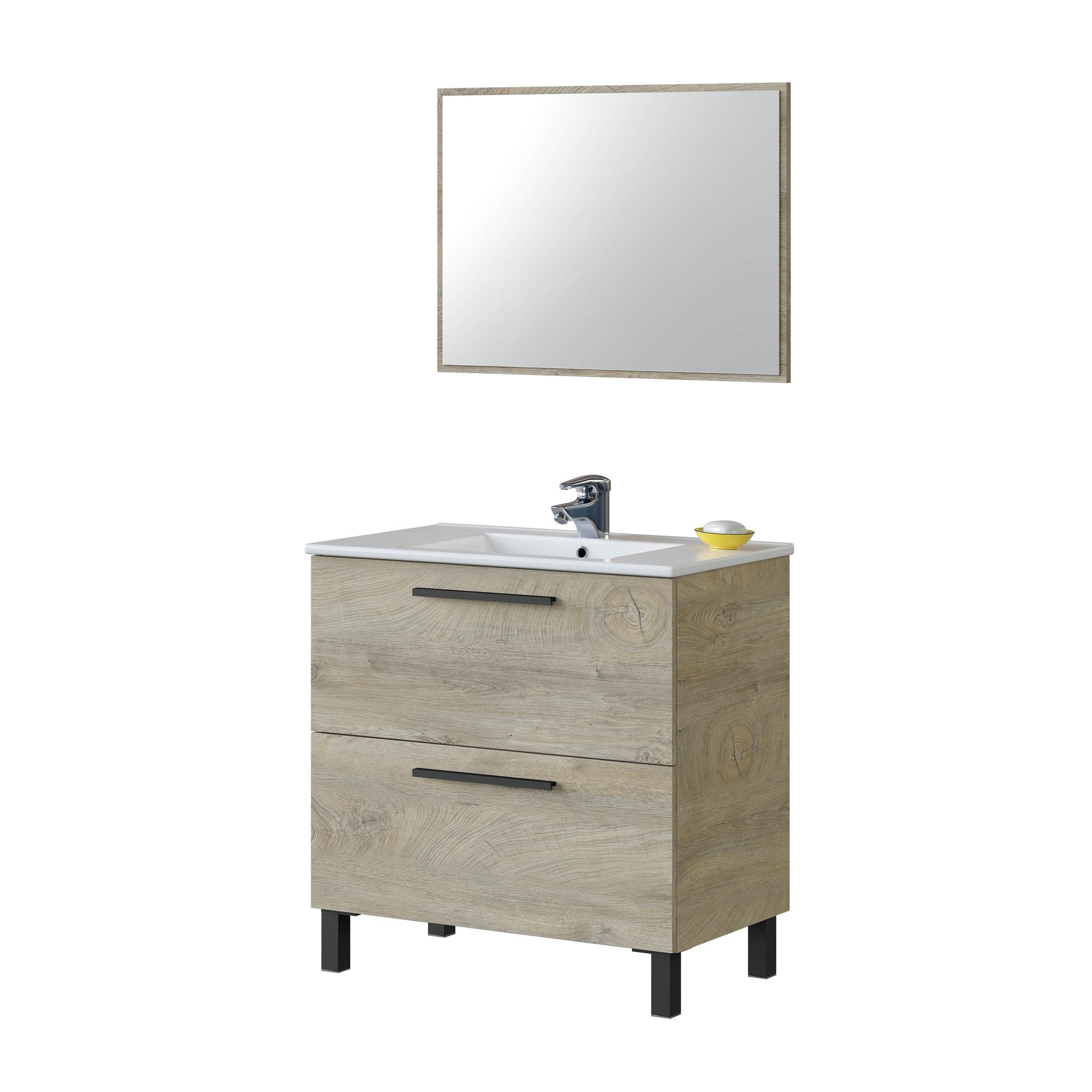 Comprar Mueble Lavabo con Espejo Oasis online en KitMuebles