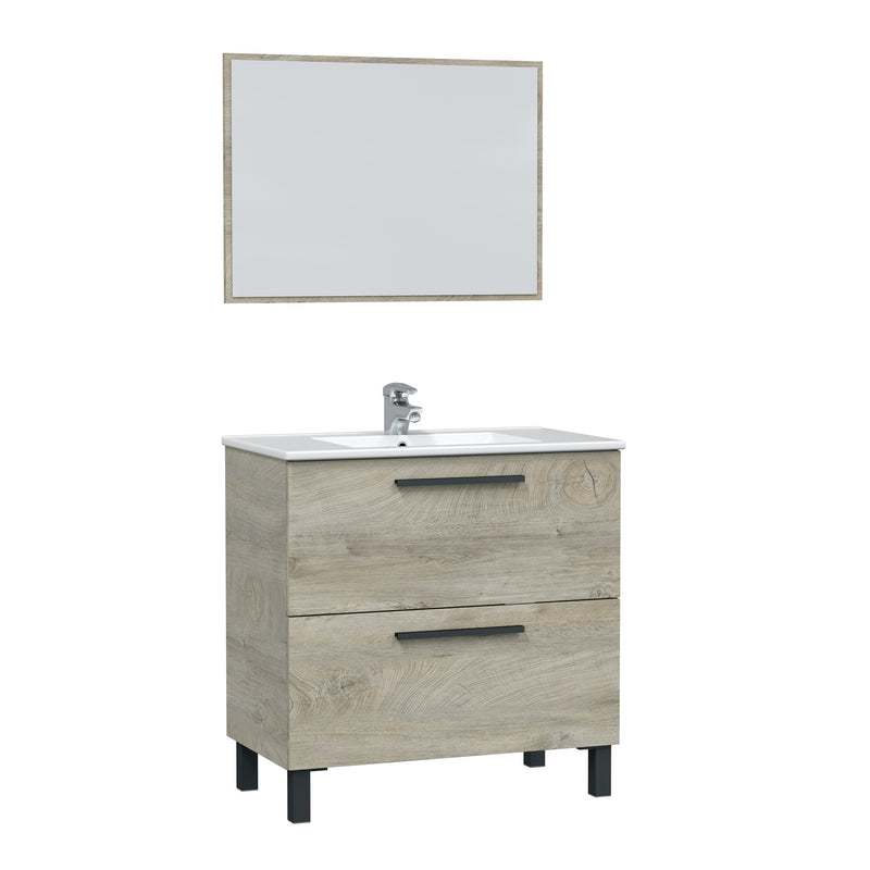 Mueble Lavabo con Espejo Oasis