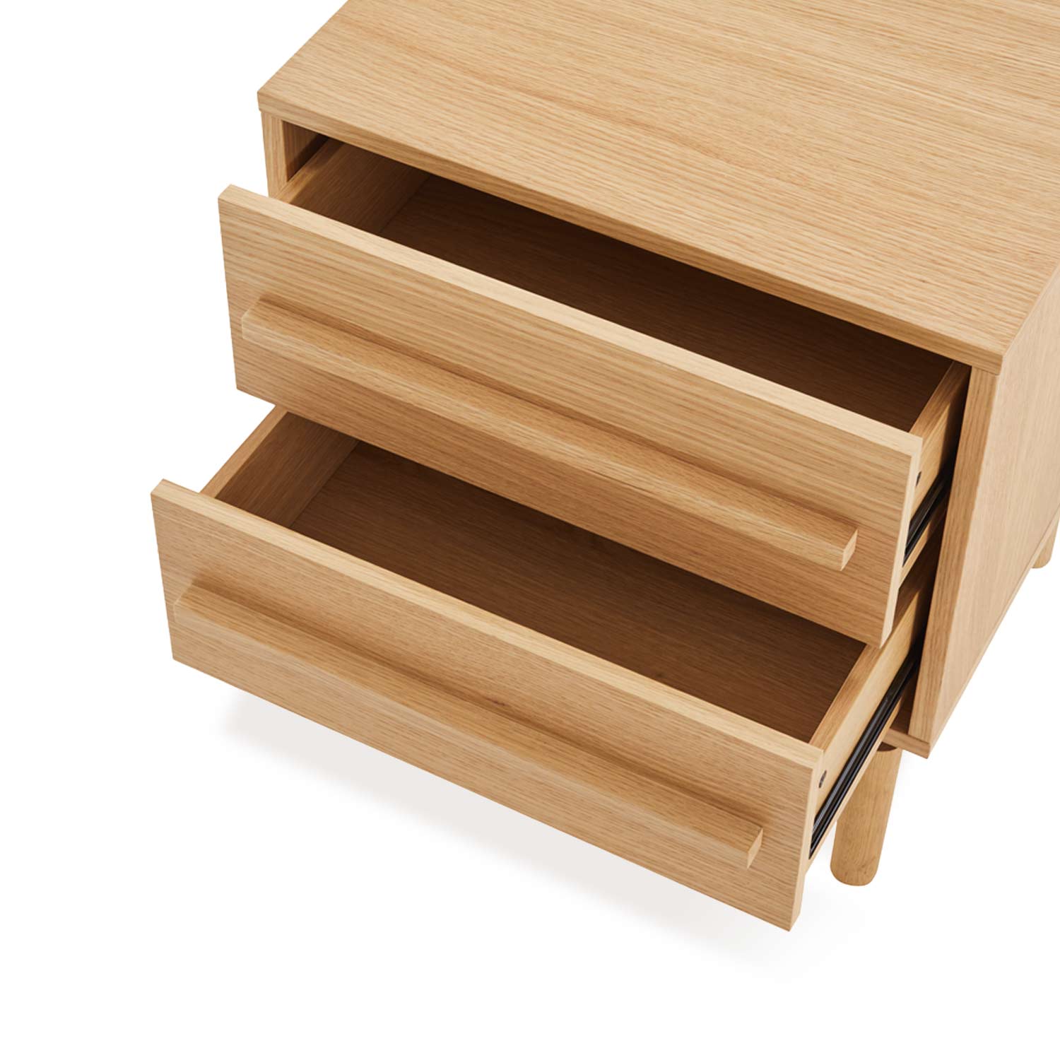 Comprar Mesita 2 cajones Ardenas online en KitMuebles