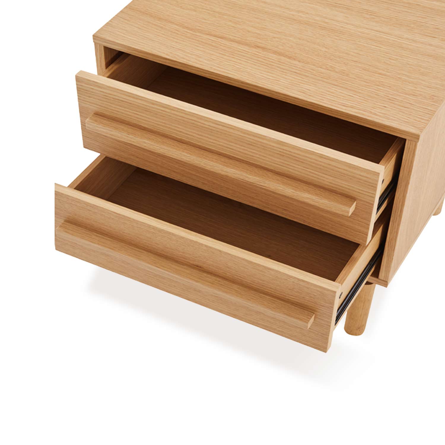 Comprar Mesita 2 cajones Ardenas online en KitMuebles