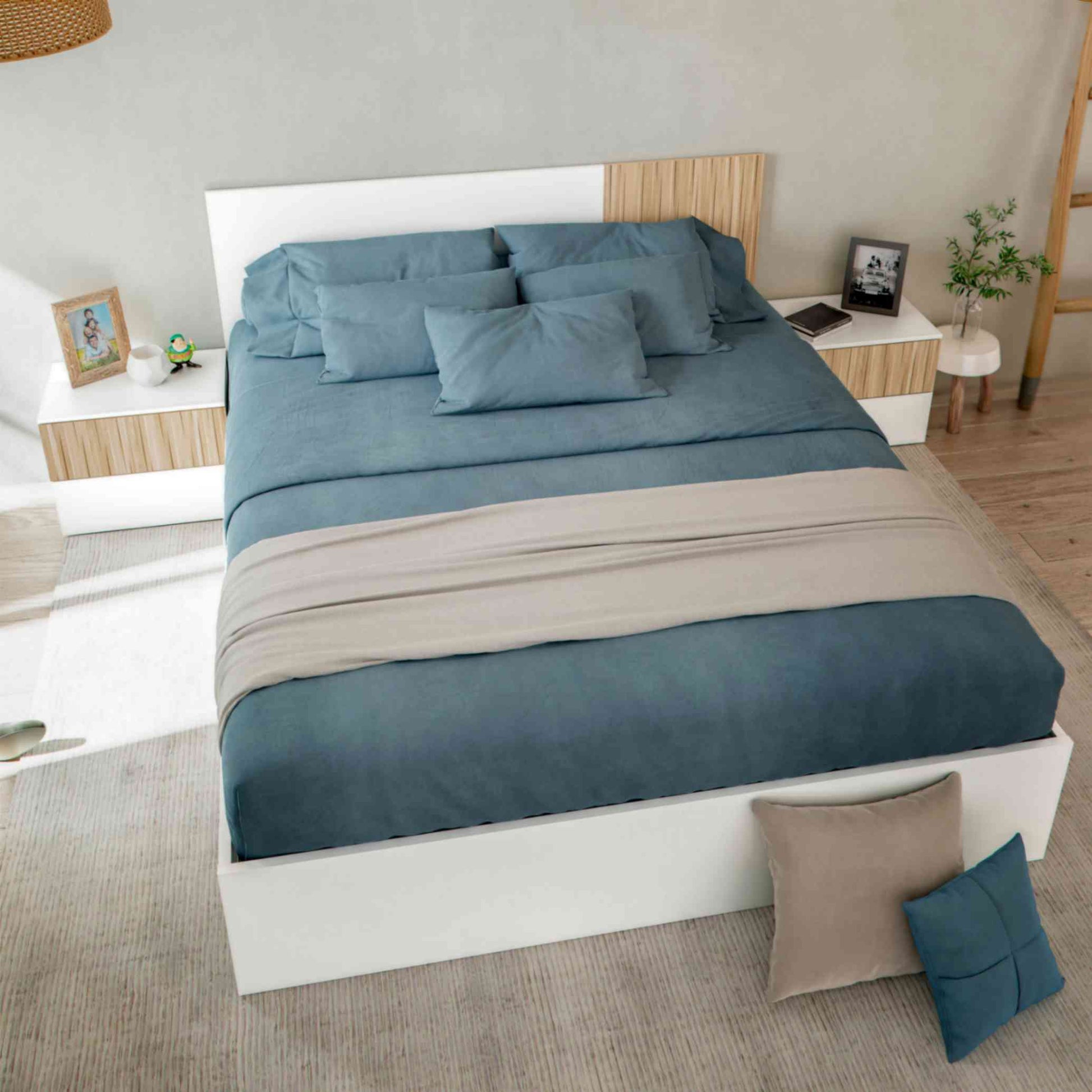 Cabezal con 2 Mesitas Ethna