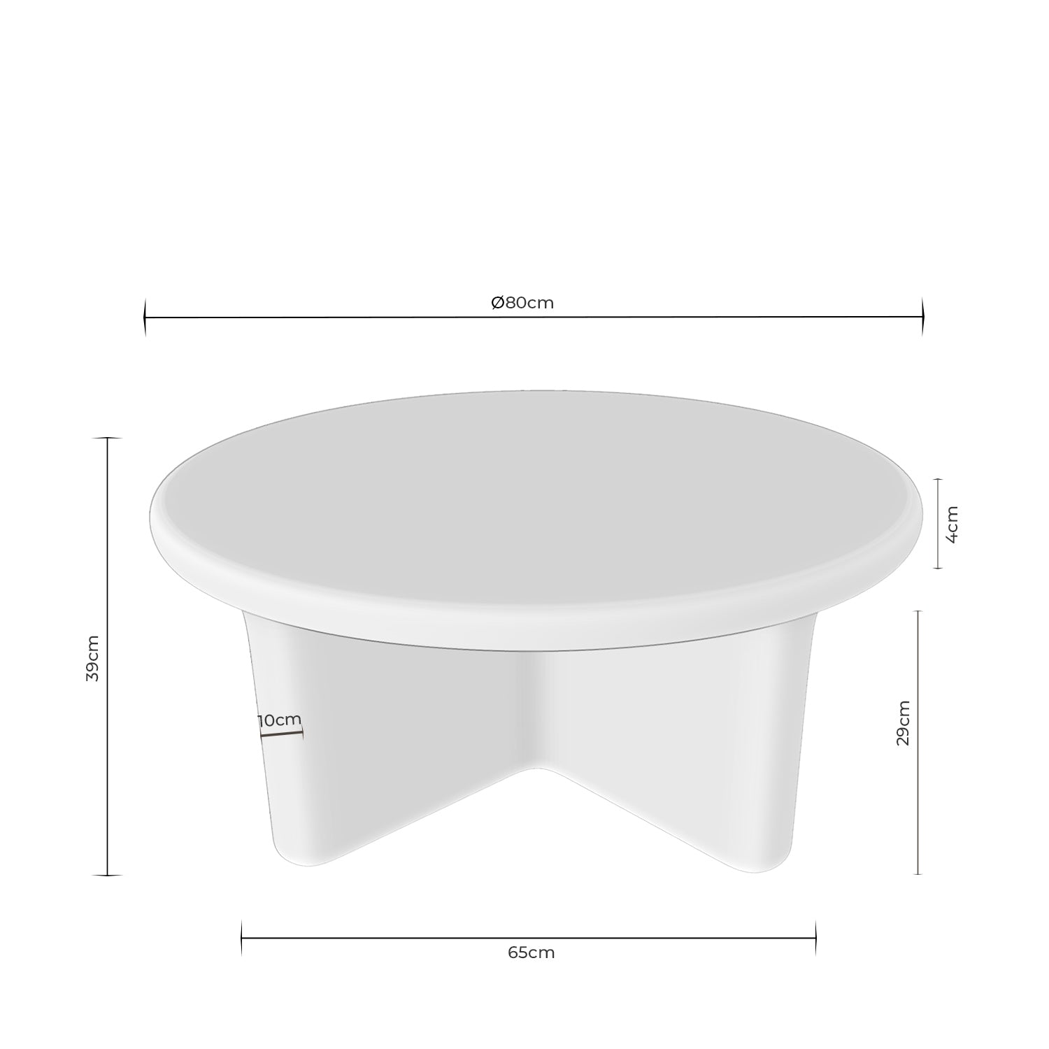 Comprar Mesa de Centro Floyd online en KitMuebles