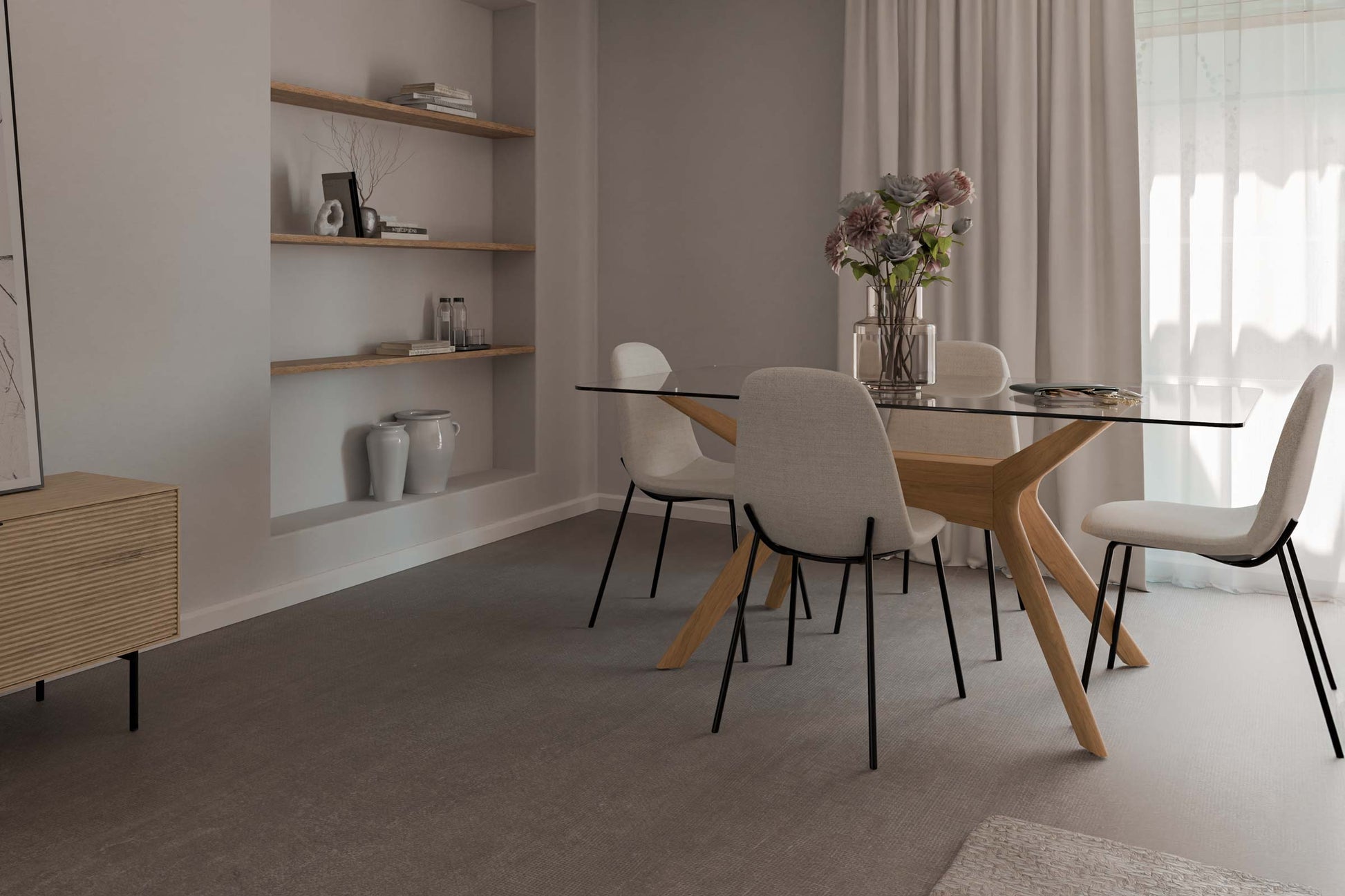 Comprar Mesa Fija Della online en KitMuebles